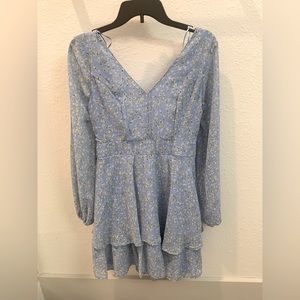 Long Sleeve Floral Print Dress - Perfect for brunch or weekends!